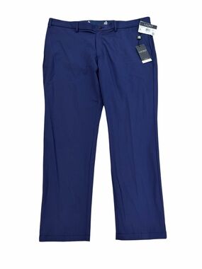 NWT Lauren Ralph Lauren Norton Active Dress Pants Men’s 40x30 Navy Blue Dressy